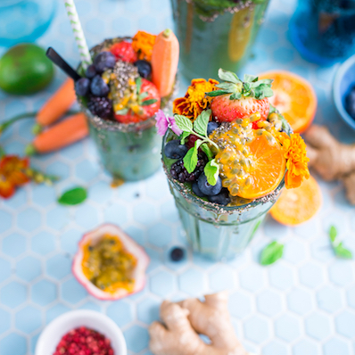 tropical protein shake